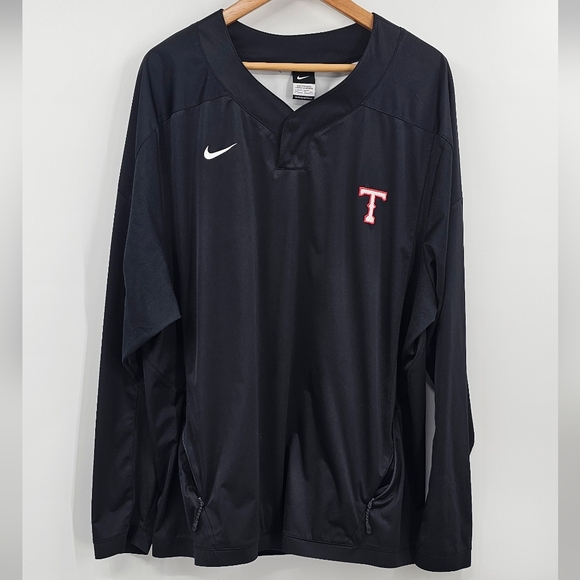 Nike Other - Nike Texas A&M Black Pullover Jacket Size XXL